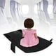 thumbnail image 3 of Reposapiés para avión, hamaca para pies para avión, reposapiés ajustable, artículos esenciales de viaje Negro, 3 of 8