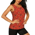 thumbnail image 2 of Bixox Women's German Shepherd Dog Printed Sleeveless Fitness Workout Running Quick-Dry Tank Top, 2 of 7