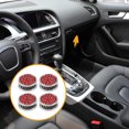 thumbnail image 3 of Ganchos Universales para Asientos de Automóvil Unique Bargains 4 Pcs para Cada Automóvil, SUV, Van, Camión Ganchos Adhesivos de Metal Resistente Rhinestone Rojo 0.91"x0.91", 3 of 7
