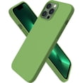 thumbnail image 1 of Compatible with iPhone 13 Pro Max Case 6.7", Slim Liquid Silicone 3 Layers Full Covered Soft Gel Rubber Case, 1 of 5