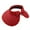 Red, variant on Hontri Sun Hats for Women Sun Visor Hats for Women Wide Brim Straw Visors Womens Foldable Beach Visors Summer Roll Up Beach Hat Womens Sun Hat Foldable Red