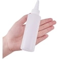 thumbnail image 4 of Paquete de 12 botellas dispensadoras de plástico de 4 onzas con tapa blanca a prueba de fugas, ideales para manualidades líquidas, pegamento artístico y usos múltiples, 4 of 6