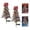 B, variant on Solar Lights Outdoor Waterproof Artificial Cedar Tree Stakes Multipack Solar Powered Outdoor Lights Summer Fall Yard Garden Lawn Walkway Pathway Landscape Lamp，A
