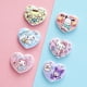thumbnail image 2 of Figura de Anime Sanrio en forma de corazón, Hello Kitty Cinnamoroll Kuromi, horquilla Kawaii, accesorios de joyería para álbum de recortes DIY, decoración, 1 unidad, 2 of 4