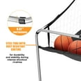 Foldable Arcade Basketball Game Indoor, Double Shot Basketball Hoop