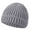 Gray, variant on ZACPNCV Baby Knitted Beanie Boys Girls Winter Warm Hats Short Cuff Knit Beanie Gift Idea for Infant Black 0-12 Months