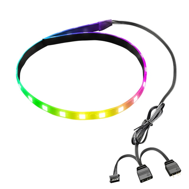 Btafrte CM-LS40 5V ARGB 4pin PC caja barra SATA 3PIN computadora RGB lámpara