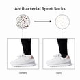 thumbnail image 3 of Calcetines deportivos antideslizantes invisibles superficiales antideslizantes de silicona de algodón para todas las estaciones calcetines finos para mujer, 3 of 5