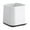 🔥 White_New#1690, variant on Mouthwash Cup | Toothbrush Holder Plastic Tumbler | Square Design Bathroom Accessory | Compact 8x8x7.5cm | Easy to Clean | White or Gray | Single Pack | Space-Saving Modern Style
