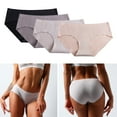 thumbnail image 3 of Women's Cotton Underwear Soft Briefs Hipster Panties Packs of 4, 3 of 7