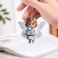 thumbnail image 5 of Cute Little Girl Pendant Acrylic Pendant Car Rearview Mirror Flat Pendant Holiday Gift, 5 of 5