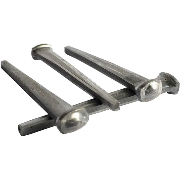 2" - Common Rose Head - Antique Restoration nail - Steel nail with dimple top 50