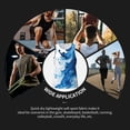 thumbnail image 7 of Pofeuu Blue White Fluid Art Print Men's Workout Tank Tops Sleeveless Muscle Gym Shirt Quick Dry-X-Large, 7 of 7
