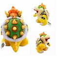 thumbnail image 4 of Jouet en Peluche Super Mario Bowser Koopa 10 Pouces, Jaune, 4 of 9