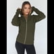 thumbnail image 4 of Sudaderas con Capucha y Cremallera para Mujer, Chaquetas de Forro , Sudaderas de Gran Tamaño, Conjuntos de Moda de Otoño, Suéteres, Ropa de Invierno. Verde S, 4 of 9