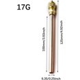 thumbnail image 2 of 5 Pack Air Conditioner Refrigeration Access Valve 6mm OD Copper Tube Filler Replacement Refrigerator Parts, 2 of 6