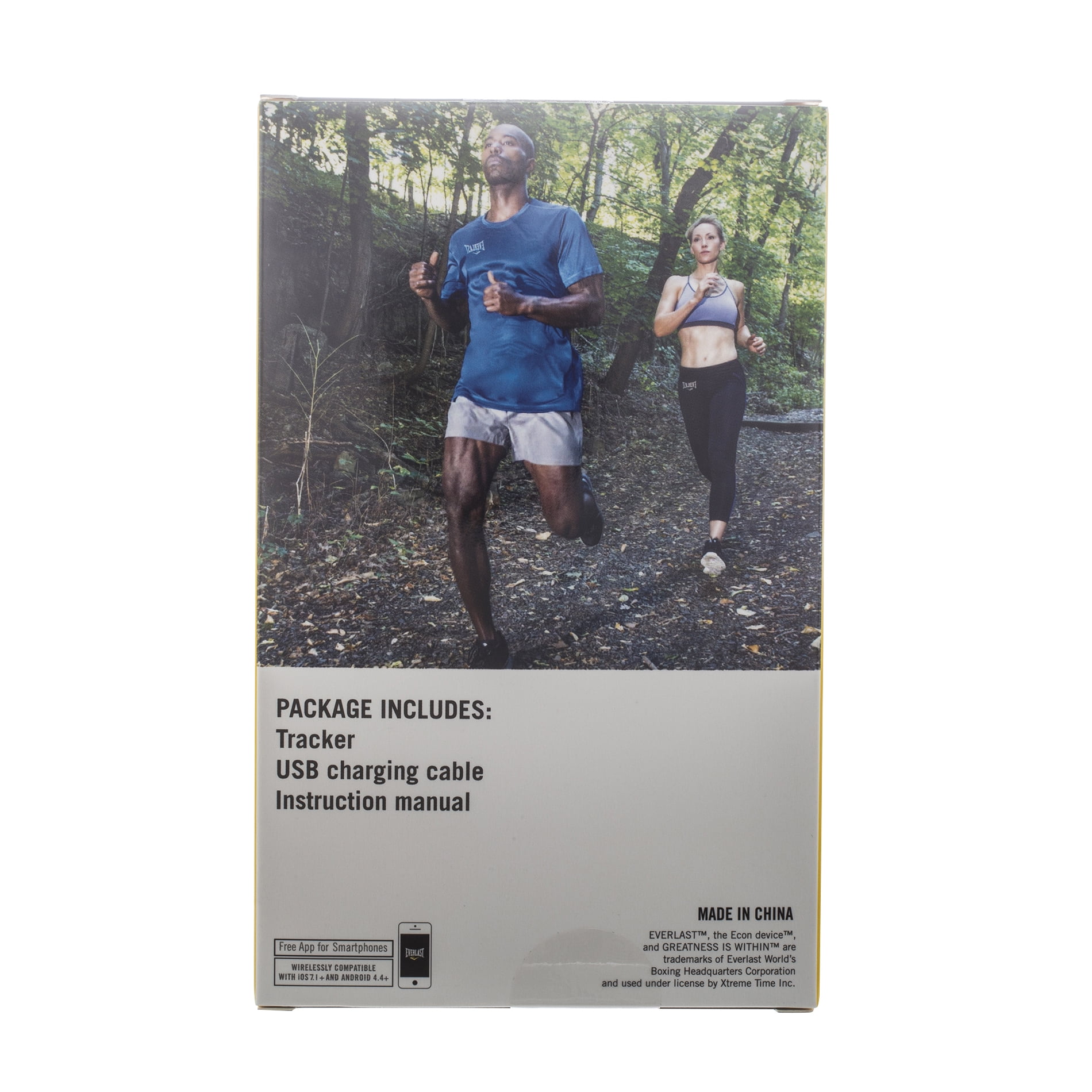 Everlast TR12 Activity Tracker; Includes Caller ID and Message Previews