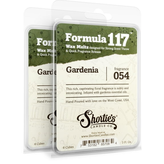 Pure Gardenia Wax Melts Multi Pack - Highly Scented   Essential & Natural Oils - Shortie's Candle Company