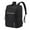 Black, variant on Oxford Cloth 15.6 Inch Laptop Business Backpack With USB Charging Port Emergency Whistle,Waterproof Breathable Padded Back Luggage Strap Travel Flight Bag,Business Office School Student Daypack
