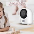 thumbnail image 5 of （US PLUG）Mini Electric Heater 3s Quick Heating Home Electric Heater Hot Fan Heater Overheating Protection Air Heat, 5 of 5