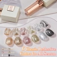thumbnail image 3 of Set de esmaltes en gel con purpurina Double Rhythm, 15 ml x 6, con pizarra, 3 of 9
