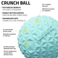 thumbnail image 2 of Playology Medium Crunchy Ball 2-Pack - Peanut Butter Scented Dog Toy, 2 of 6
