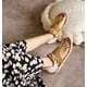 thumbnail image 5 of Sandalias de verano para mujer de tacón bajo de cuero de microfibra de color sólido a la moda Wmkox8yii shjk7286, 5 of 9