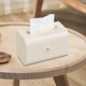 thumbnail image 1 of Dispensador de Cubierta de pañuelos Baoblaze organizador de papel higiénico resorte blanco, 1 of 8