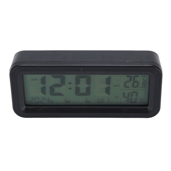 Relaj de AutomÓVil Solar, Pantalla Nocturna Automática de Retroiluminaciónica Verde o Azul Lcd LCD RELOJ DE TABLERERO DE AUTOMÓVIL SOLAR PARA CAMIONES