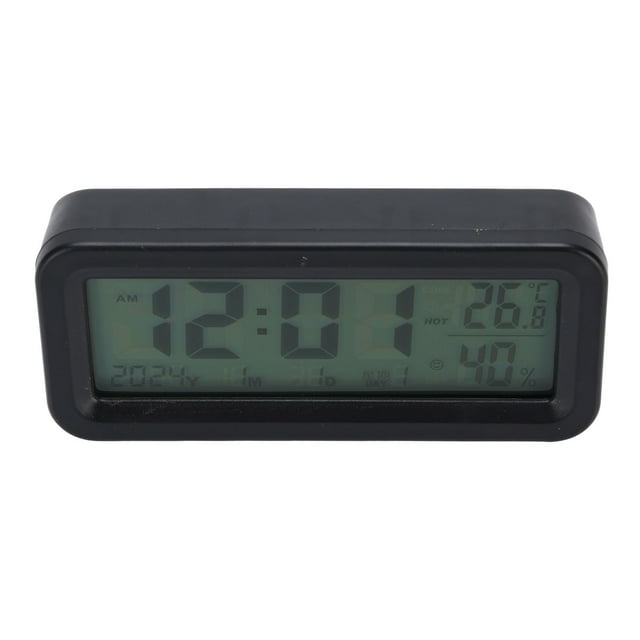 Relaj de AutomÓVil Solar, Pantalla Nocturna Automática de Retroiluminaciónica Verde o Azul Lcd LCD RELOJ DE TABLERERO DE AUTOMÓVIL SOLAR PARA CAMIONES