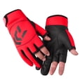 thumbnail image 1 of Guantes de pesca de flecha unisex con corte de 3 dedos Guantes de pesca antideslizantes (rojo) Likrtyny Deportes al aire libre Salida diaria Juego de fiesta, 1 of 8