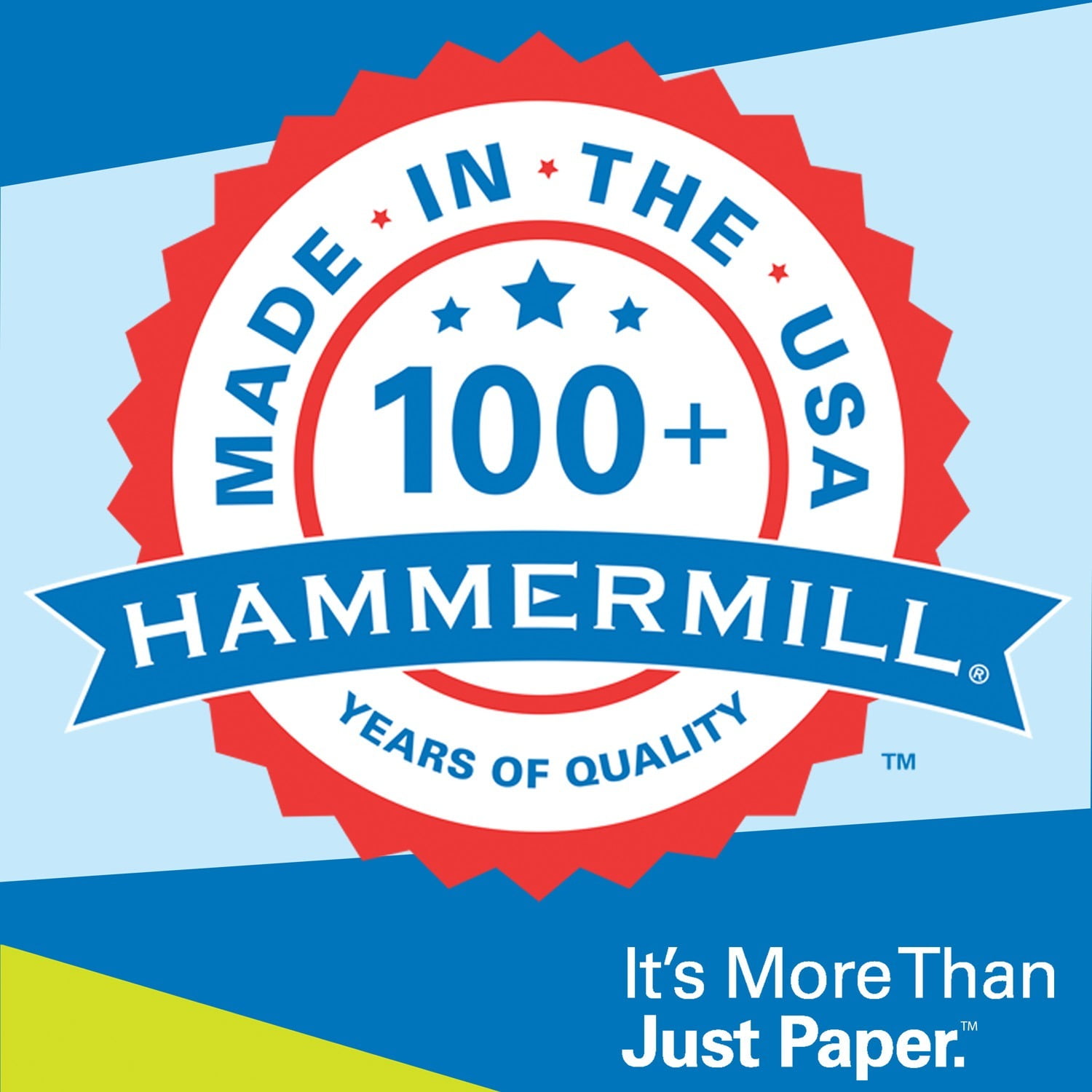 Hammermill Paper, Tidal Printer Paper, 8.5 x 11 Paper, 3 Hole, 20lb, 92 Bright - 1 Ream / 500 Sheets (162032R)