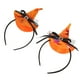 thumbnail image 2 of KAKOWELY 2 diademas para disfraz de Halloween, diademas de sombrero de bruja, suministros para disfraces de cosplay, 2 of 5