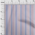 thumbnail image 1 of oneOone Polyester Lycra Fabric Multicolor Stripe Printed Fabric 1 Yard 56 Inch Wide, 1 of 3
