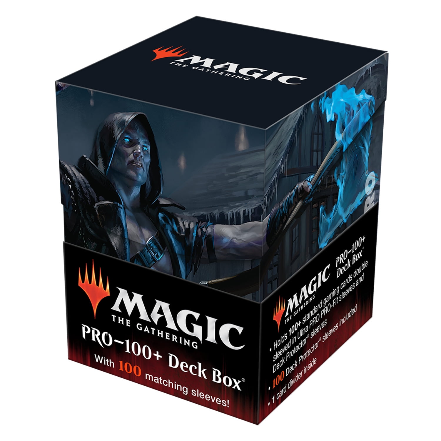 midnight hunt card sleeves Innistrad Midnight Hunt Commander 100+ Deck Box and Sleeves (100)