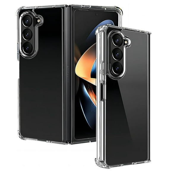 Dteck Clear Case for Samsung Galaxy Z Fold 6,Shockproof Acrylic   TPU Case Slim Transparent Back Cover for Galaxy Z Fold 6 5G,Clear