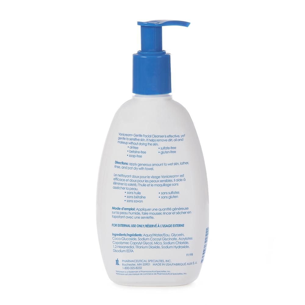 Vanicream Nettoyant doux pour le visage Nettoyant doux pour le visage pour les peaux sensibles