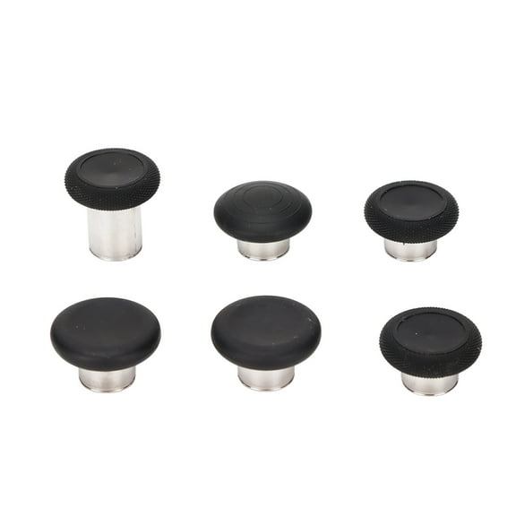 6pcs Metal Replacement Joysticks Grip Swap Joysticks for One Elite Series 2