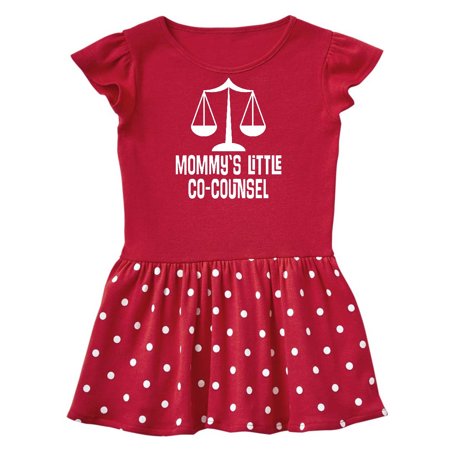 

Inktastic Lawyer Mommy Little Co Counsel Gift Baby Girl Dress