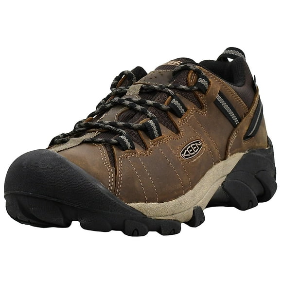 Keen Men'S Targhee 2 Low Height Waterproof Hiking Shoes, Bison/Brindle, 9