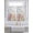 Ivory, variant on Easter Bathroom Window Curtain, Spring Watercolor Tulip Butterfly Flower Plant Light Filtering Coffee Kitchen Curtains, Bedroom Living Room Curtains 2 Panel 84"x63"