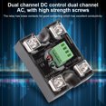 thumbnail image 4 of 3-32VDC Solid State Relay DC Control AC Relay DC Controlled AC BERM Current Control Thermostat Temperature Controller Voltage Controller 40ABERM-SK40DA, 4 of 8