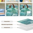 thumbnail image 6 of BZSMCE Shelf Baskets Storage Bins Turquoise Butterfly Reverie Pattern Storage Box, 6 of 8