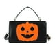 thumbnail image 2 of Bolso de Calabaza de Halloween | Azul, Negro, Blanco y Naranja | Piel Sintética | Bandolera | 20,5 X 12 X 7 Cm | Bolso Festivo y Original, 2 of 6