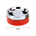 thumbnail image 3 of 2 Pieces Detachable Table Portable Rotating Lid for Restaurant shamjiam Cenicero de mesa, 3 of 8