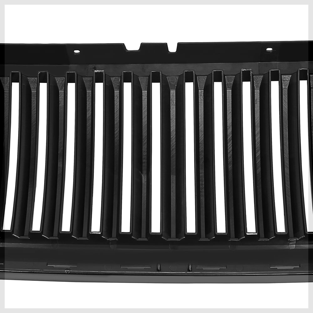 Glossy Black Vertical Bar Billet Grille/Grill for 07-14 Ford Expedition U324 T1 