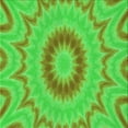thumbnail image 1 of Ahgly Company Indoor Square Patterned Neon Green Area Rugs, 7' Square, 1 of 6