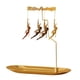 thumbnail image 5 of Portavelas giratorio,Portavelas giratorio,Portavelas Bandeja Portavelas para té,Portavelas para velas de pilar cónico,Portavelas de escritorio Moon Light Holder Decorativo,Inicio Boda Navidad, 5 of 9