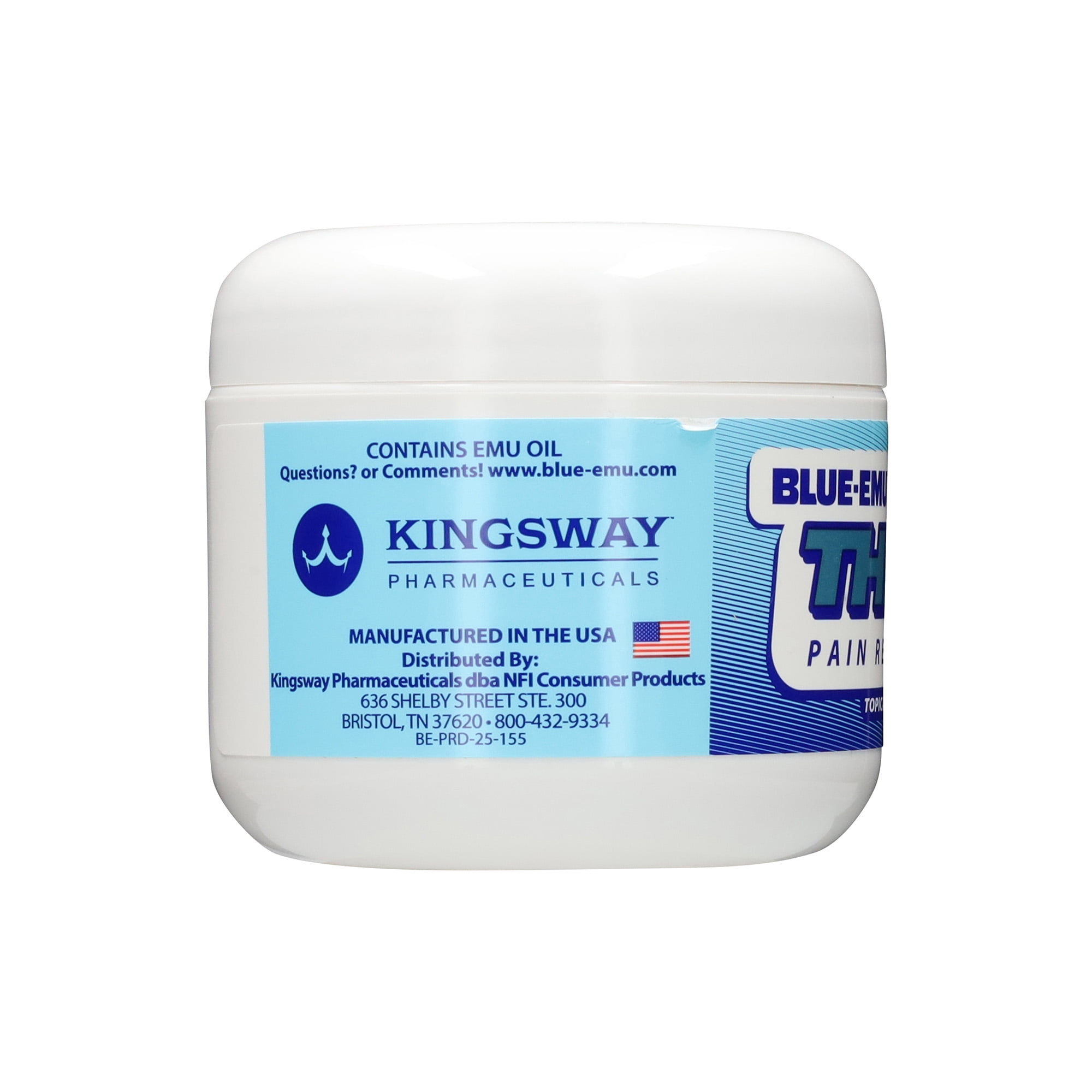 Blue-Emu Thrive Pain Relief Cream, Odor & Dye Free, 0.5% Tripelennamine HCl, 3 oz