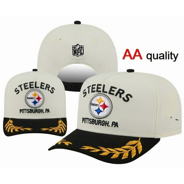 Pittsburgh Steelers Unisex Adjustable Baseball Cap, Football Team Cotton Curved Cap, Trendy Hip Hop Cap, Sports Cap